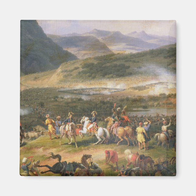 Íman Monte Thabor, detalhe Napoleão e seu (Frente)