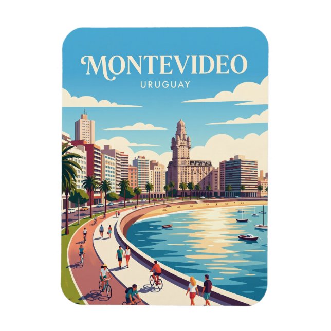 Íman Montevideo Uruguai (Vertical)