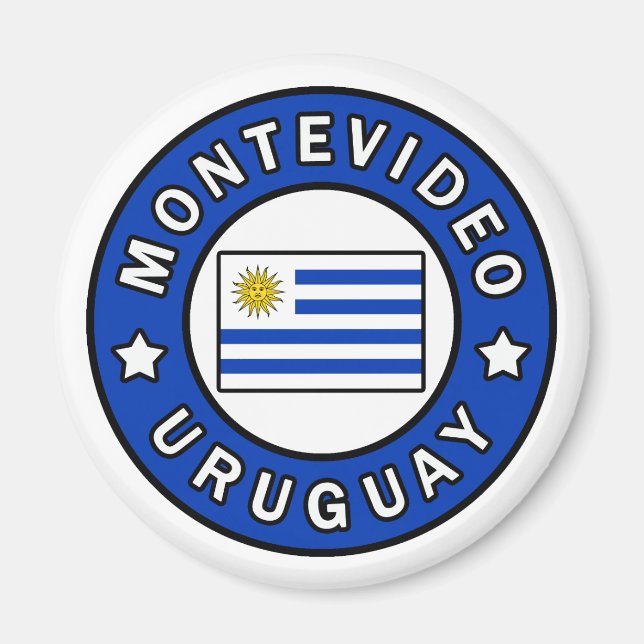 Íman Montevidéu Uruguai (Frente)