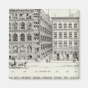 Íman Montgomery West side Pine e Califórnia