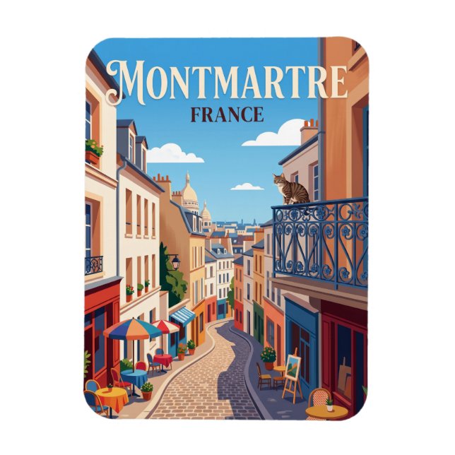 Íman Montmartre França (Vertical)