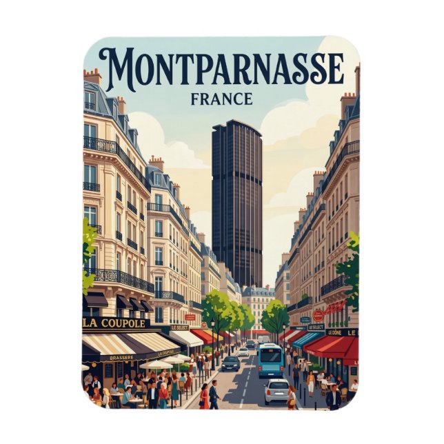 Íman Montparnasse França (Vertical)