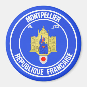 Íman Montpellier Round Emblem