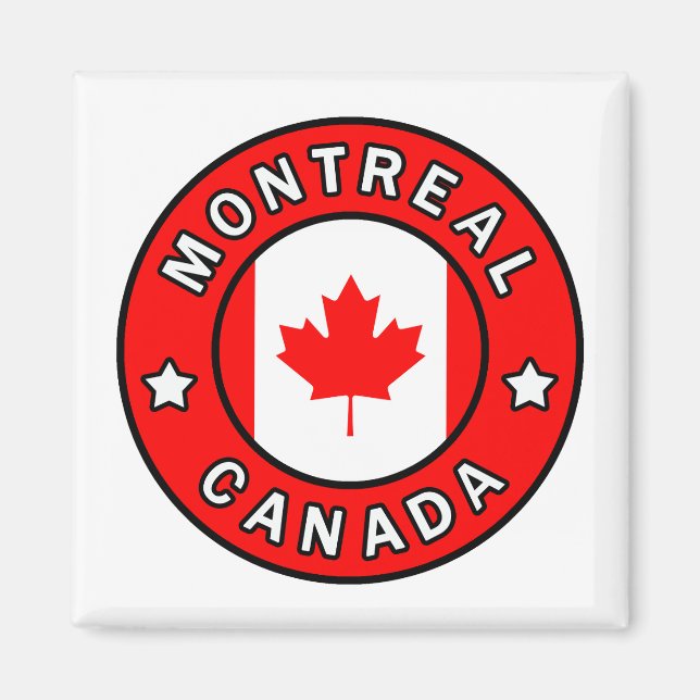 Íman Montreal Canadá (Frente)