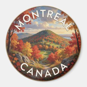Íman Montreal Canadá Paisagem do Monte Royal
