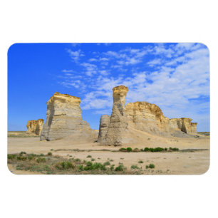 Íman Monument Rocks no Kansas