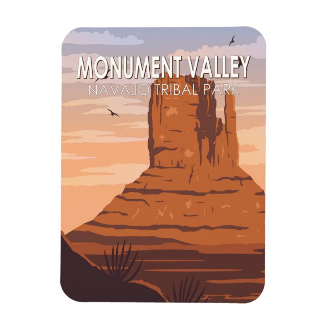 Íman Monument Valley Navajo Tribal Park Vintage (Vertical)