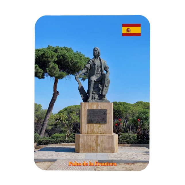 Íman Monumento a Colombo, Palos de la Frontera (Vertical)