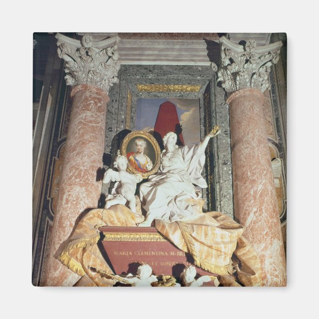 Íman Monumento a Maria Clementina Sobieska 1739 (Frente)