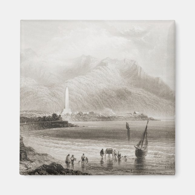 Íman Monumento ao General Ross em Rosstrevor (Frente)