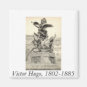 Íman Monumento ao vintage de Victor Hugo Paris France