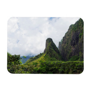 Íman monumento do estado da agulha iao em maui hawaii