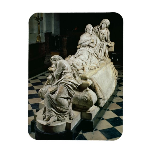 Íman Monumento funerário a Armand-Jean du Plessis, Card (Vertical)