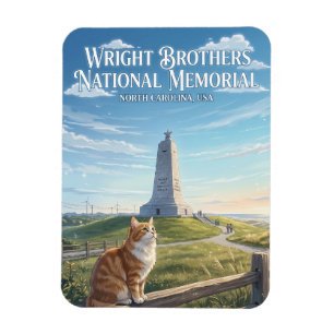 Íman Monumento Nacional aos Irmãos Wright EUA