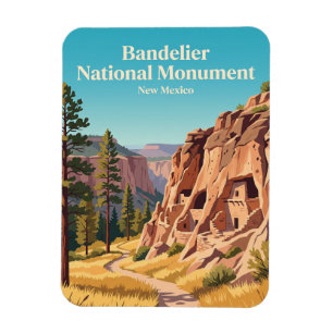 Íman Monumento Nacional Bandelier Novo México