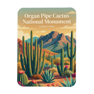 Íman Monumento Nacional Cactus de Órgão Arizona