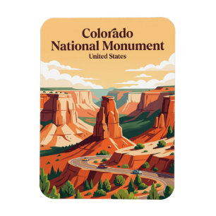 Íman Monumento Nacional Colorado Colorado
