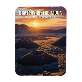 Íman Monumento Nacional Crateras da Lua em Idaho