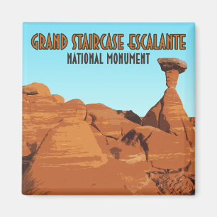 Íman Monumento nacional de Escalante da escadaria