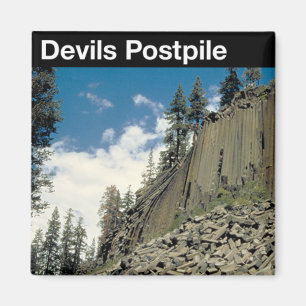 Íman Monumento nacional de Postpile dos diabos