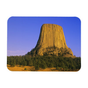 Íman Monumento Nacional Devils Tower em Wyoming