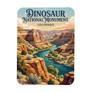 Íman Monumento Nacional Dinosaur Colorado