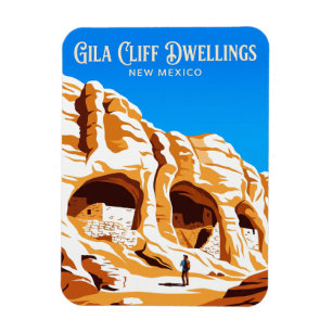 Íman Monumento Nacional Gila Cliff Dwellings EUA