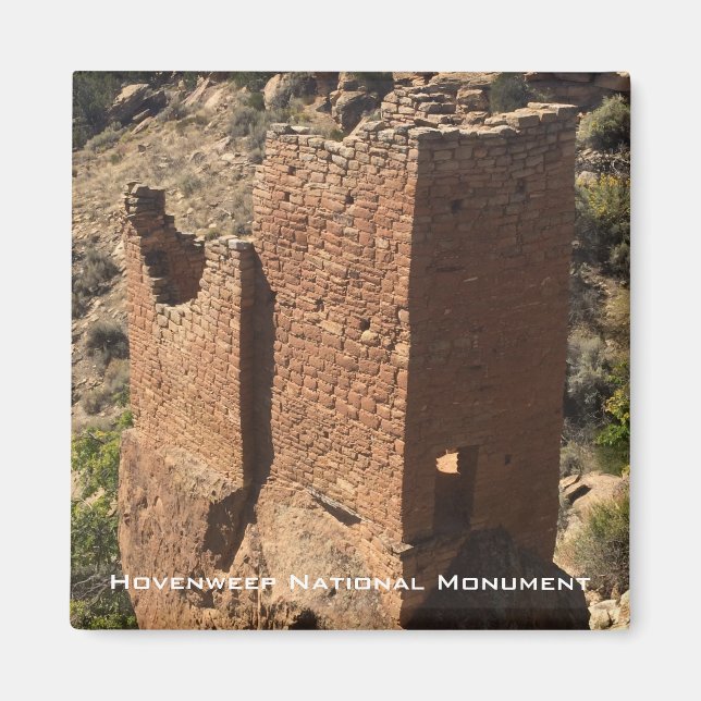 Íman Monumento Nacional Hovenweep (Frente)