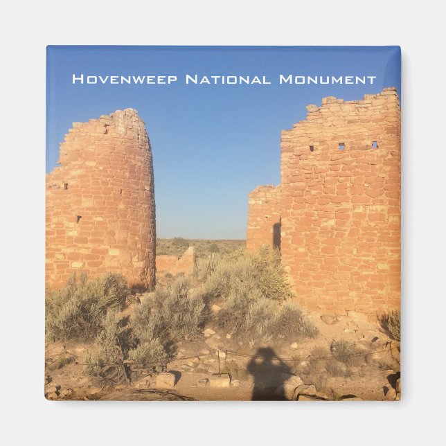 Íman Monumento Nacional Hovenweep (Frente)