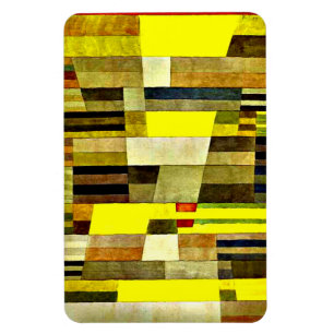 Íman Monumento, pintura abstrato de Paul Klee