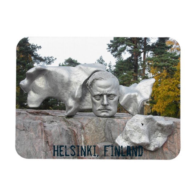 Íman monumento Sibelius, Helsínquia, Finlândia (Horizontal)