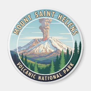Íman Monumento Vulcânico Nacional Monte St Helens