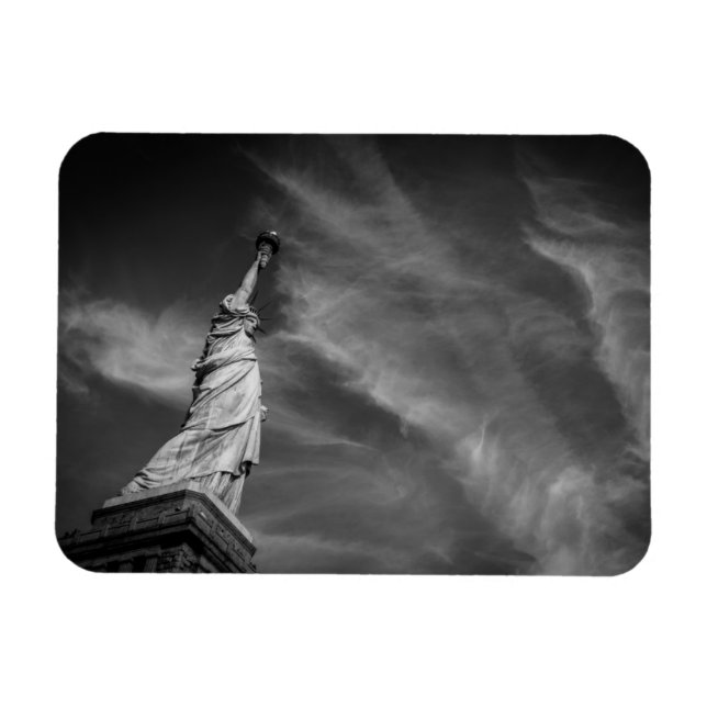 Íman Monumentos | Estátua da Liberdade Manhattan NYC (Horizontal)