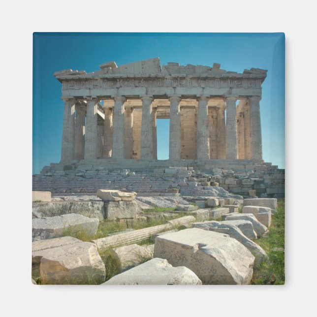 Íman Monumentos | Parténon Athens, Grécia (Frente)