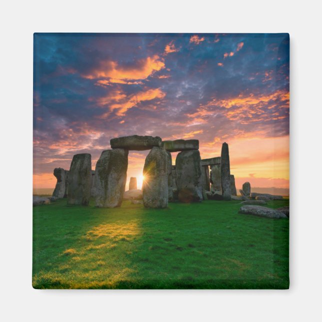 Íman Monumentos | Stonhenge, Inglaterra (Frente)