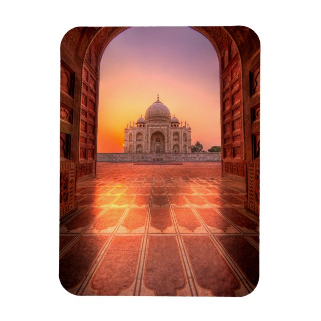 Íman Monumentos | Taj Mahal, Índia à Sunset (Vertical)