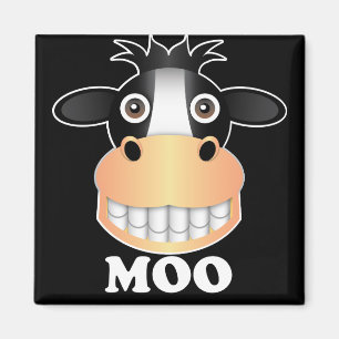 Íman Moo - Magnet De 2 Polegadas 