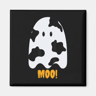 Íman Moo! Vaca Impressão do Fantasma de Halloween