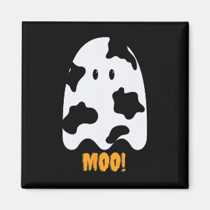 Íman Moo! Vaca Impressão do Fantasma de Halloween