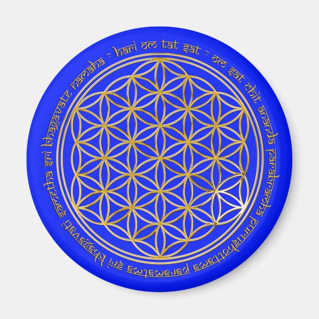 Íman Moola Mantra, flor a vida |/royal (Frente)