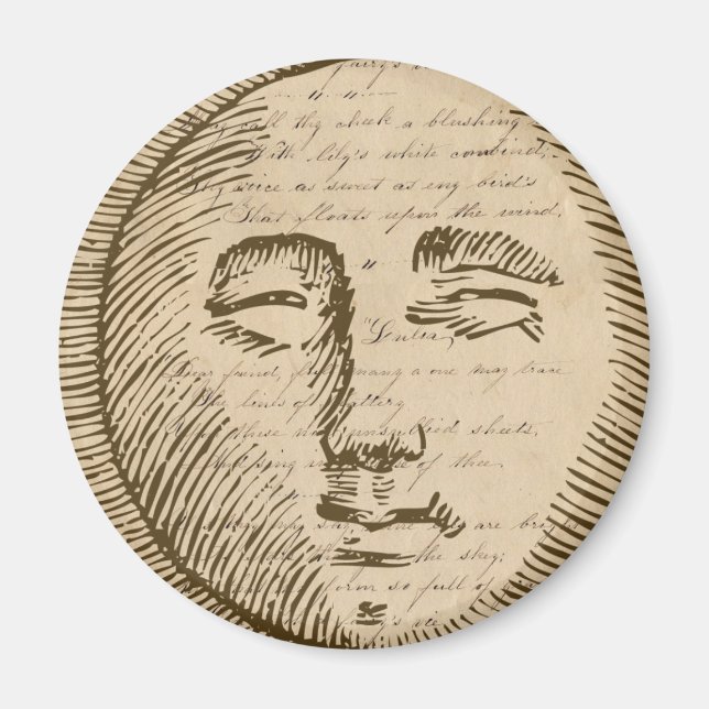 Íman Moon Face (Frente)