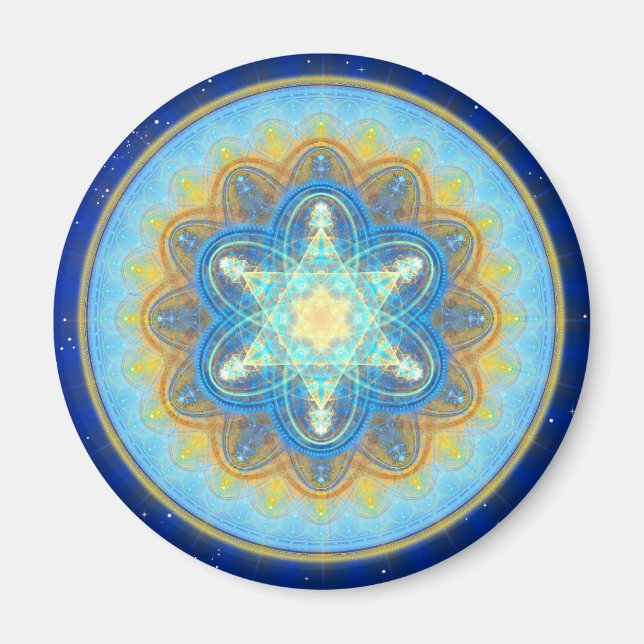 Íman Moon Mandala Magnet (Frente)