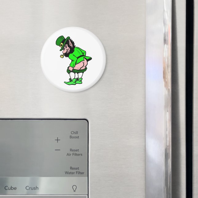 Íman Mooning Leprechaun Magnet (In Situ (Fridge))
