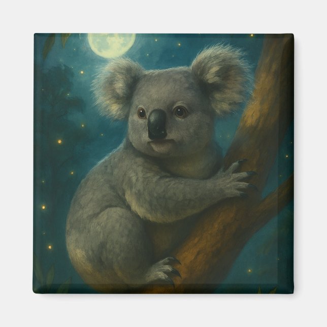 Íman Moonlit Koala Perch (Frente)