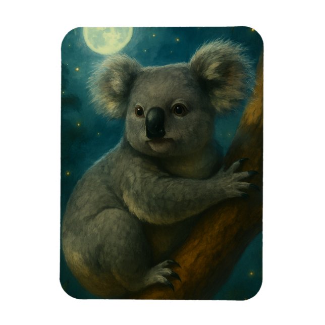 Íman Moonlit Koala Perch (Vertical)
