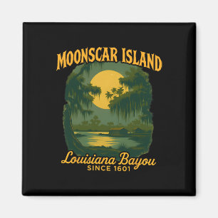 Íman Moonscar Island Retro Cartoon Halloween Zombie Isl