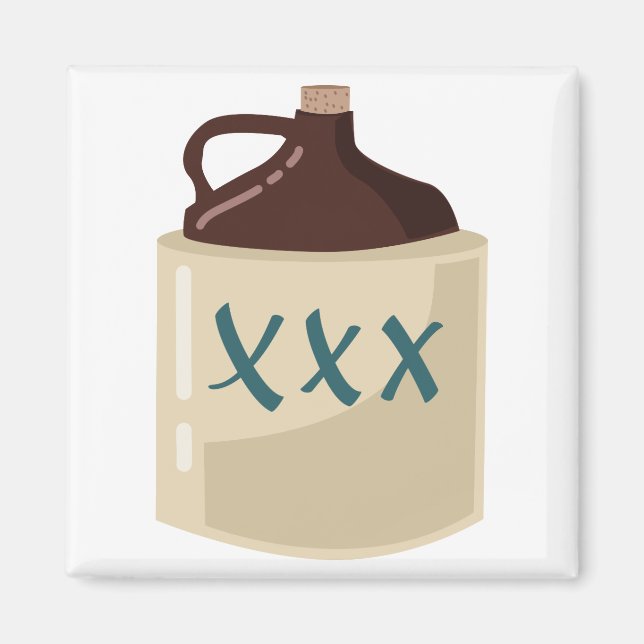 Íman Moonshine Jug (Frente)