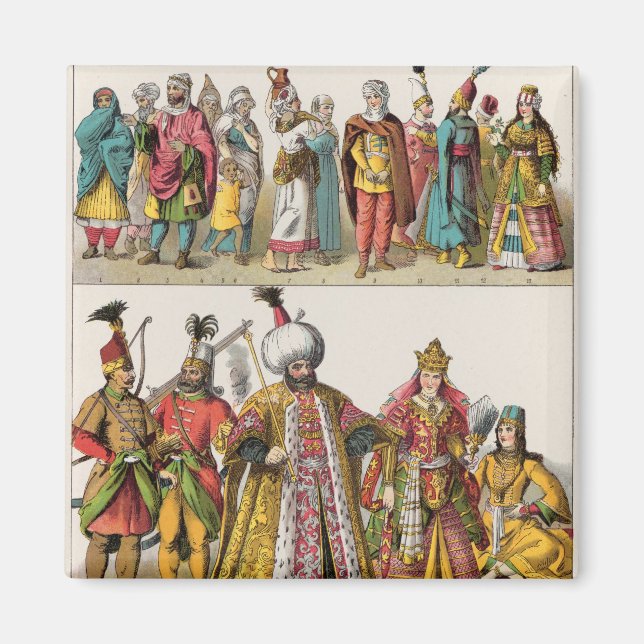 Íman Moorish e Turco Vestido (Frente)
