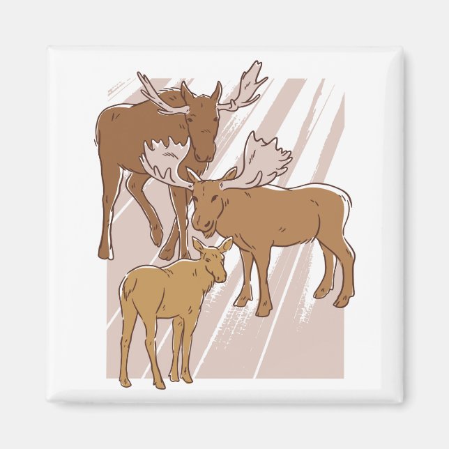 Íman Moose (Frente)