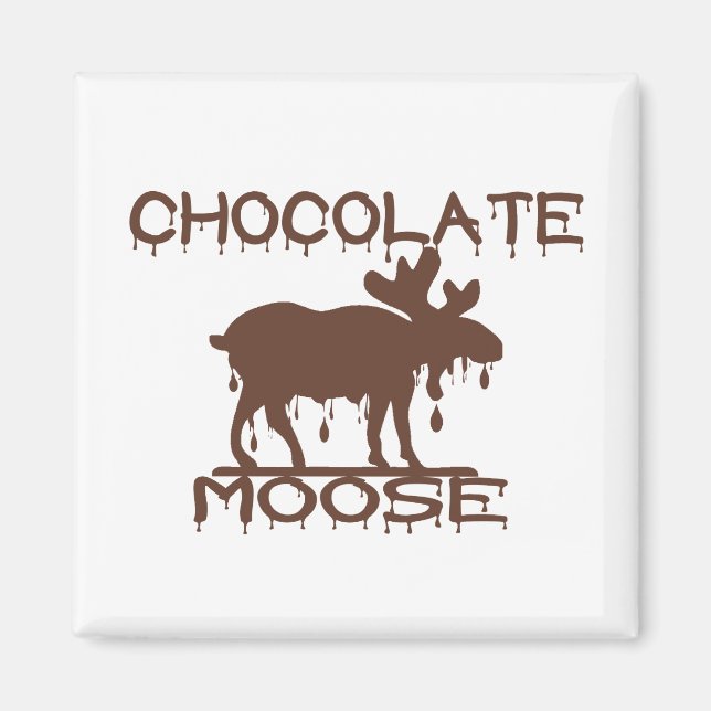Íman Moose Chocolate (Frente)